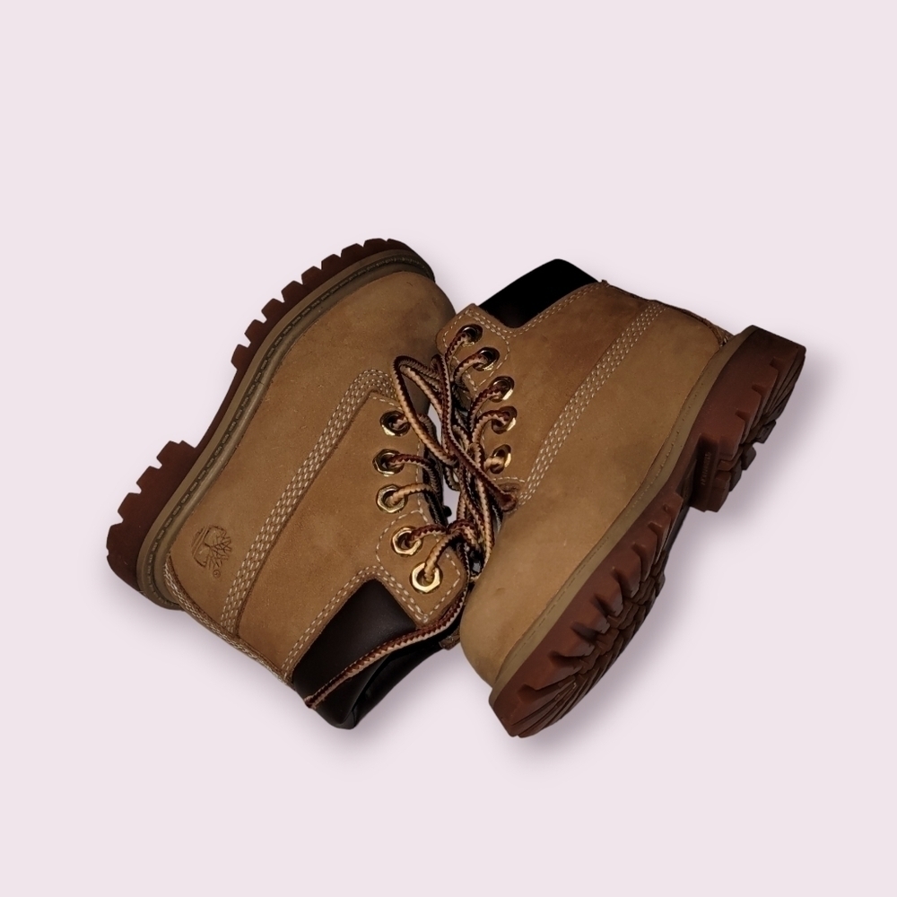 Timberland Nubuck Boots Boys Size 5 Baby Toddler - Picture 2 of 11